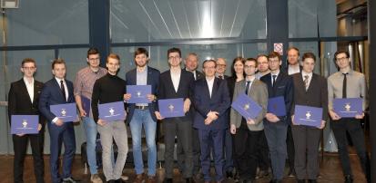 Rozdanie nagród w Konkursie prac dyplomowych pod patronatem IEEE
